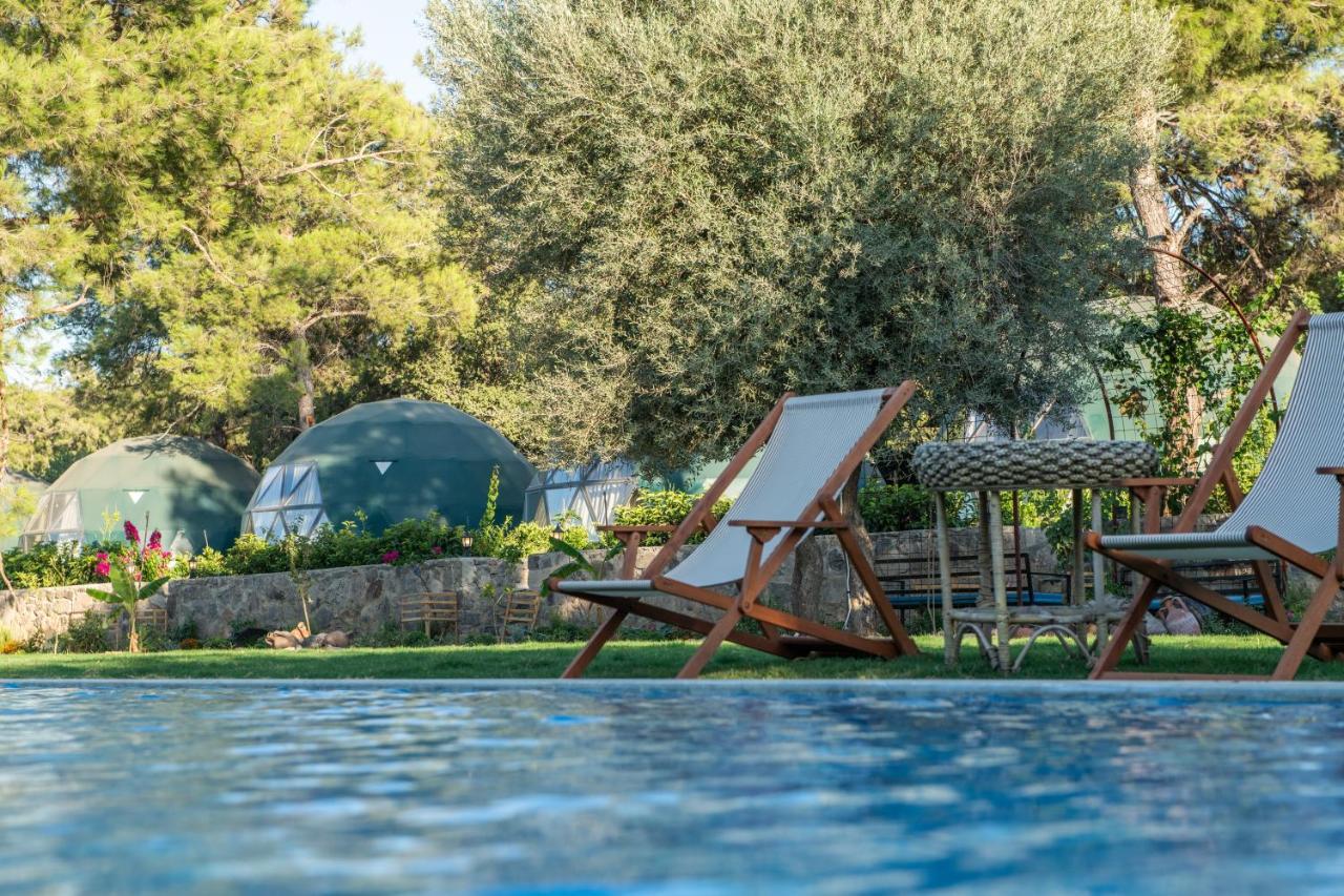 Lusso Glamping Bodrum Hotel Bagian luar foto
