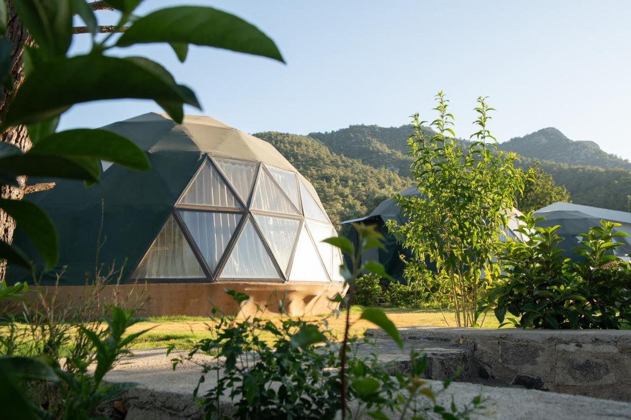 Lusso Glamping Bodrum Hotel Bagian luar foto